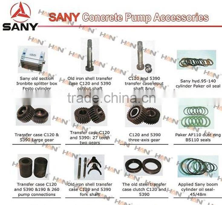 Sany 45/48mm boom cylinder oil seal for concrete pump spare parts putzmeister schwing cifa