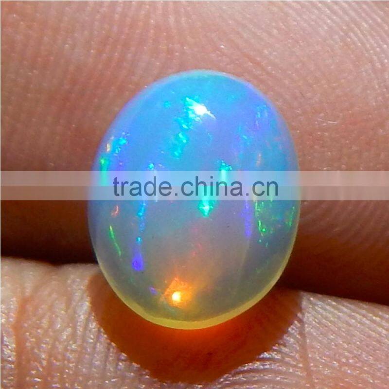 2 cts SIZE NATURAL ETHIOPIAN OPAL BEAUTIFUL RAINBOW FIRE QUALITY LOT
