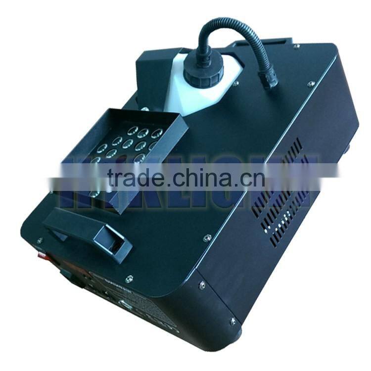1500W 21*3W RGB smoke machine for wedding