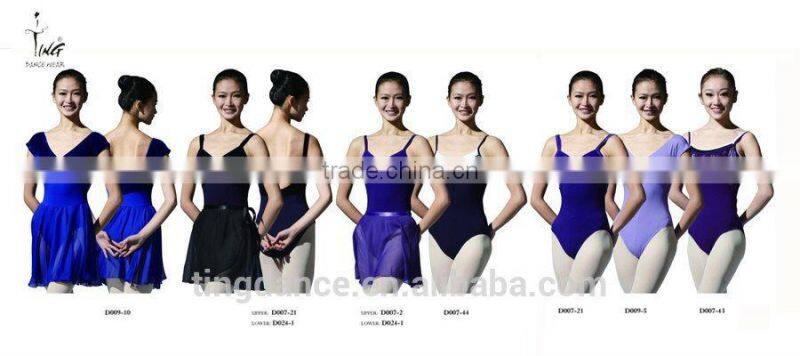 2016 new camisole cross back lace insert adult leotard