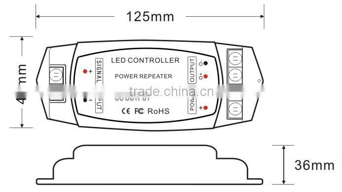 300ma,700ma, 1050ma max 2700ma 1ch led power amplifier