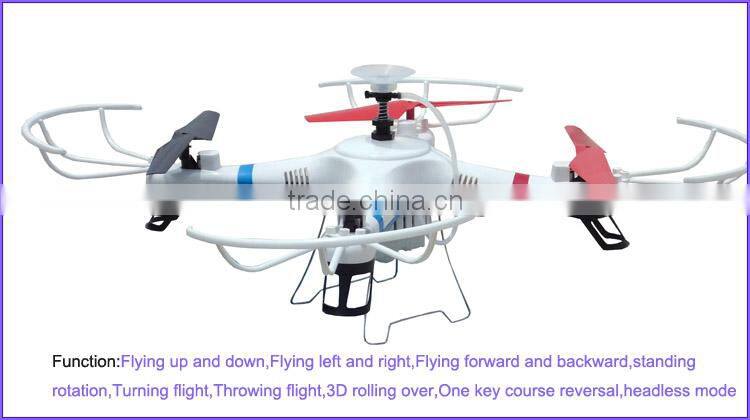 2015 new headless mode 2.4G quadcopter HD camera RC drone