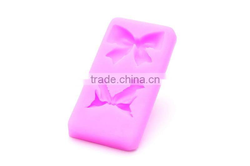 Beautiful bowknot silicone fondant mold