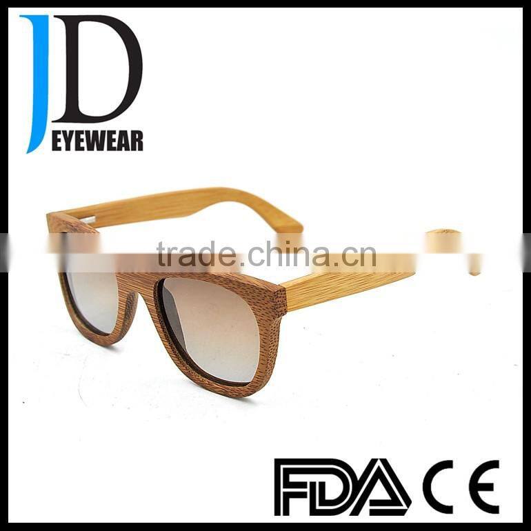2016 OEM bamboo wood sunglasses cheap wholesale sunglasses China custom logo promotional sunglasses