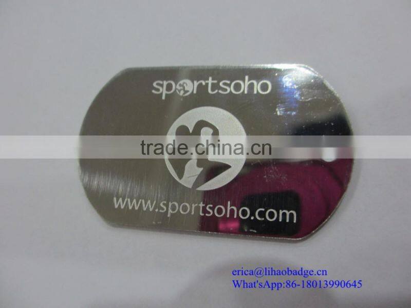 Aluminium printing wholesale engraved dog tags