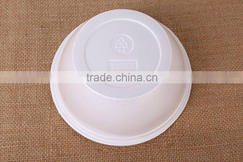 Disposable foam bowl