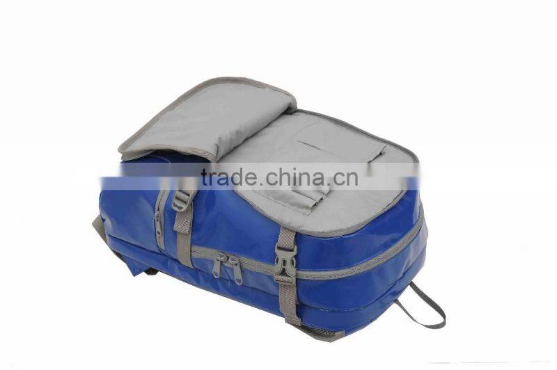 Light weight newly designed backpack PVC tarpaulin backpack for student