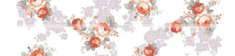 Beautiful big disperse printed polyester fabric with cheap price