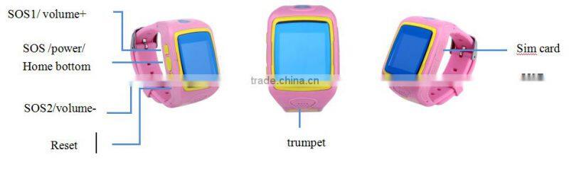 Support Security fence and Stealthy at Class gps Children's watches