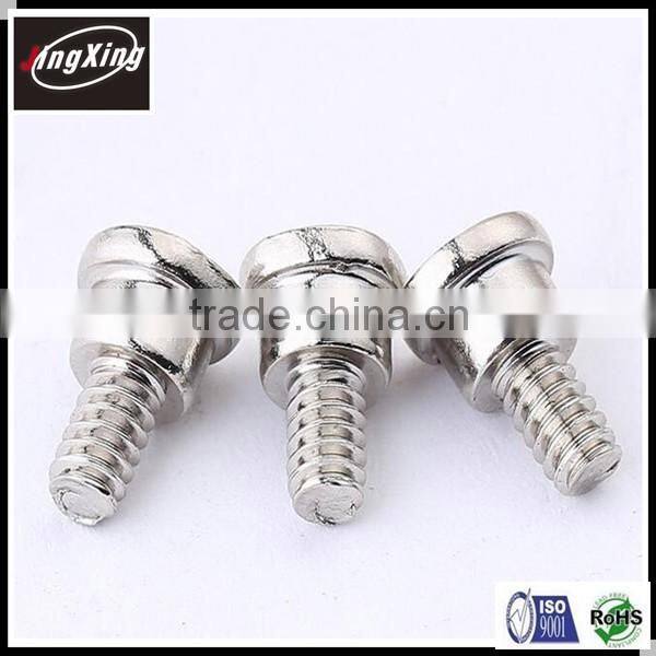 customized M2.5 big flat phillips head shoulder screw/step screw