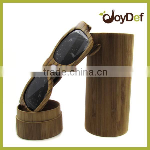 Engraved Logo Bamboo Sunglass Storage Box