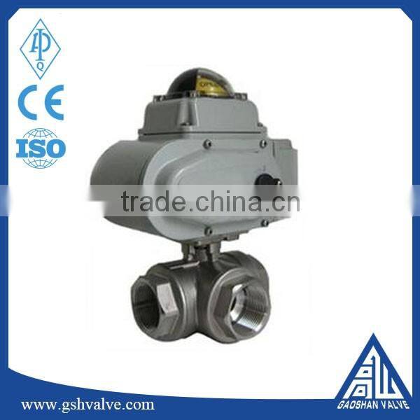 1/2" 3/4"npt thread connections ss304 316 ball valve