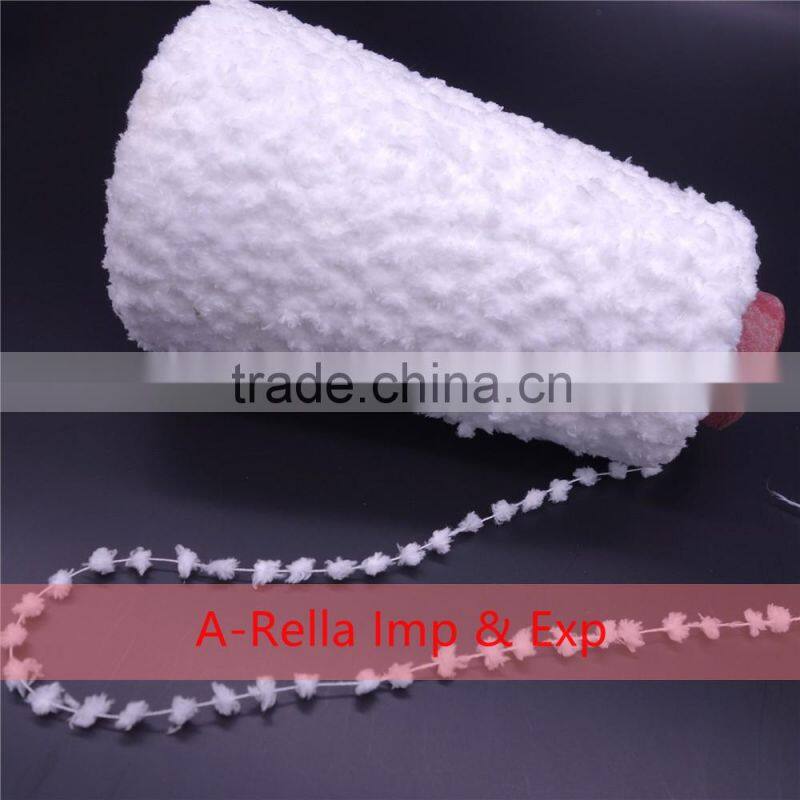 fancy yarn with the beads and the sequin new style