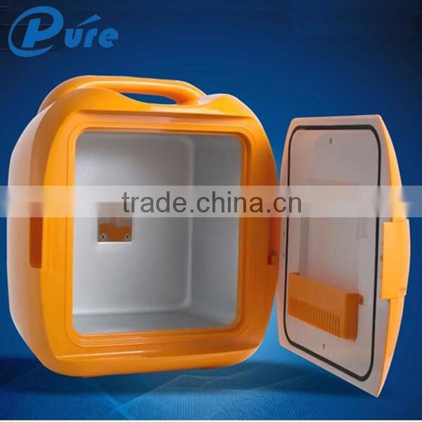 7.8L dc 12v car portable fridge freezer refrigerator /mini car fridge