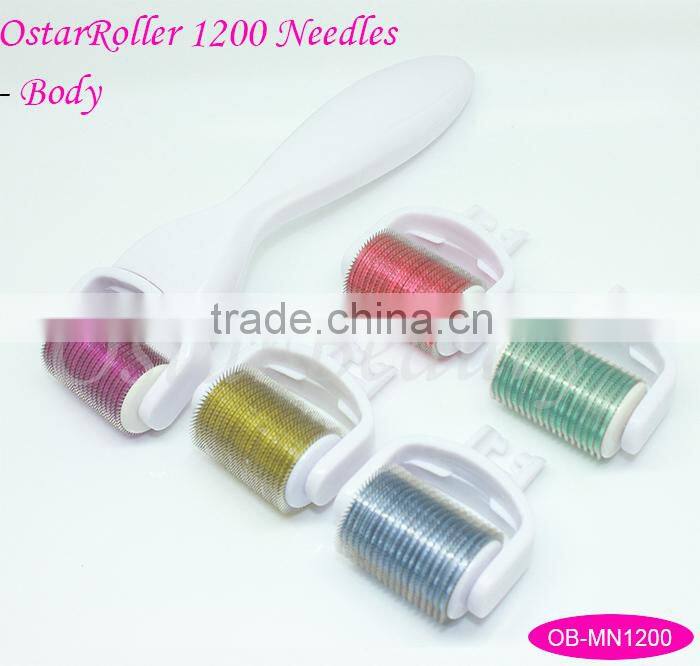 stainless steel needle derma roller (medical 316) OstarRoller 1200needles BMN 02