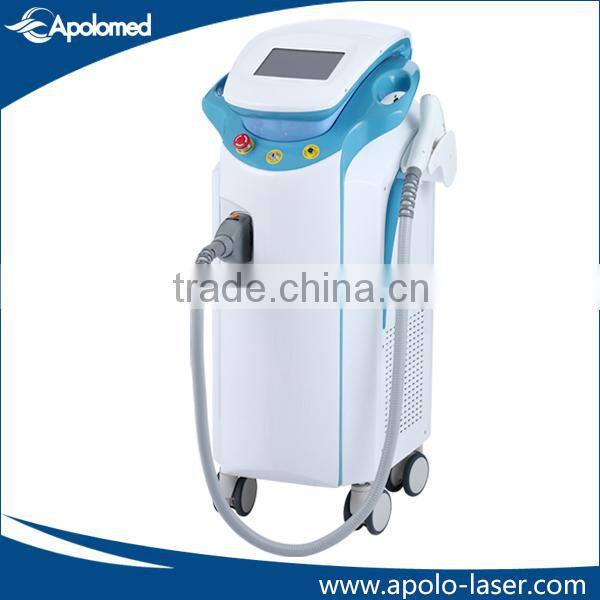 Pain free 800W 808nm hair removal laser diode equipment