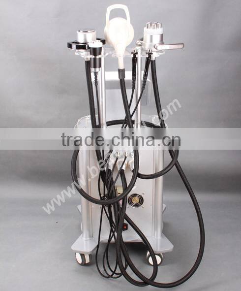 High quality newmeir rf vacuum beauty salon equipment with 50khz cavitation bio light