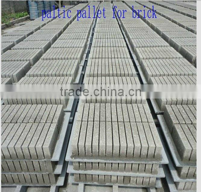 Plastic/PVC pallets for brick making machine with long service life in Africa price