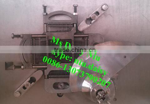 commercial frozen meat block cutting machine/chicken breast cutter machine/beef cube cutting machine