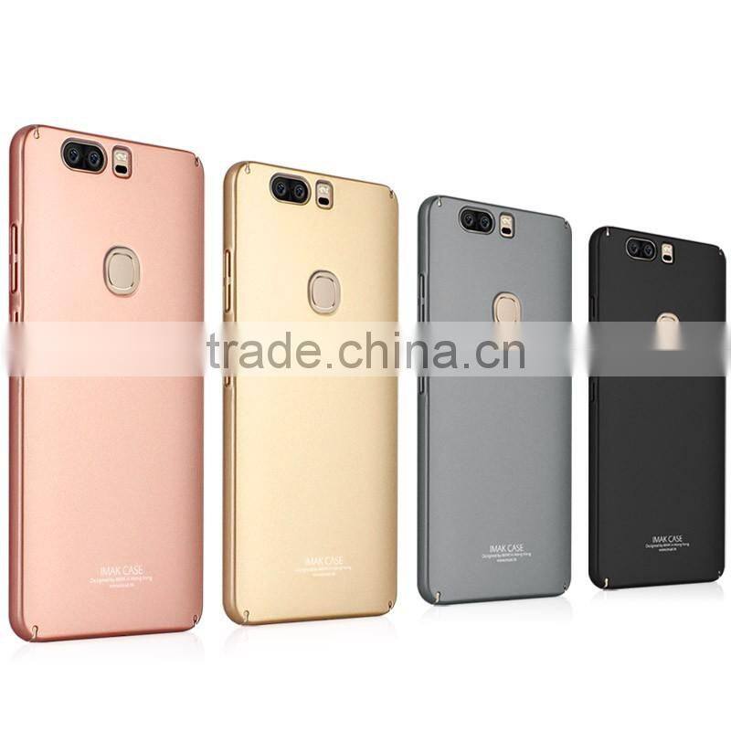 2016 Newest ORIGINAL IMAK Jazz Color case Spercial Blasted Ultra slim PC Back cover Case For HUAWEI Honor V8