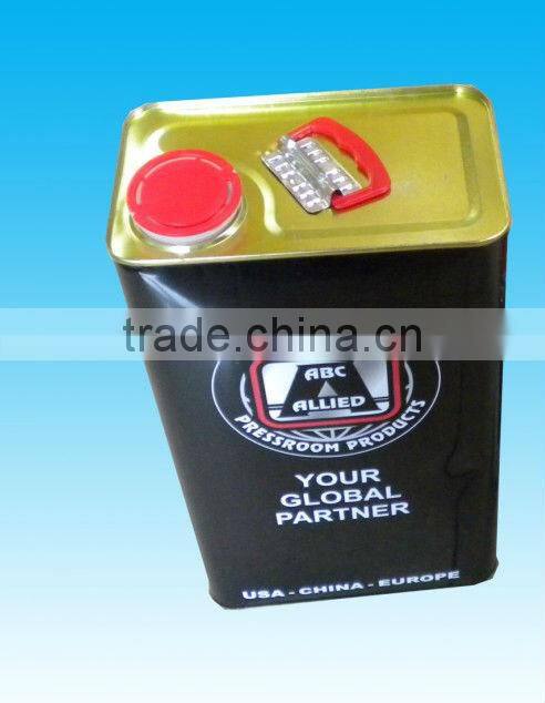 18L square tin can for packing chemicals