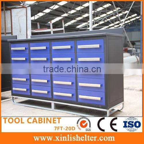 Blue Stainless Steel Tool Box