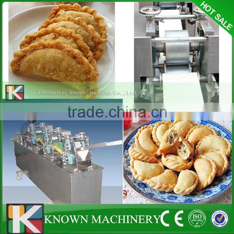 Big fried dumpling forming machine,empanada making machine
