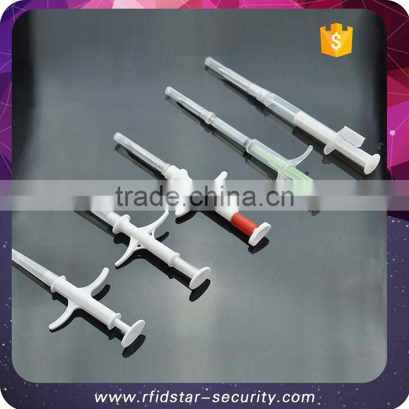 iso11784/785 rfid transponder animal tag syringe with good quality
