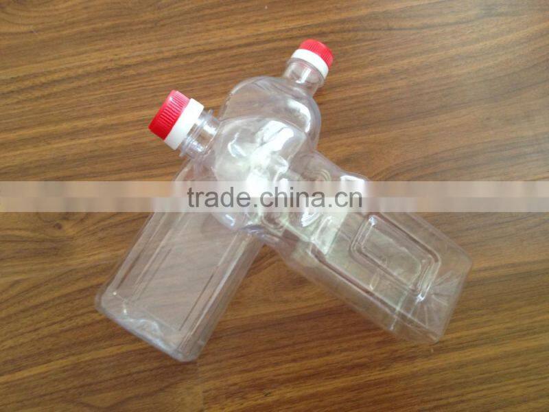 Hot sale Small cooking oil PET bottle 1.6L