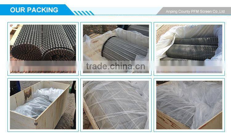 NST Certification Ss304 Mobile Stainless Steel Conveyor Belt Wire Mesh