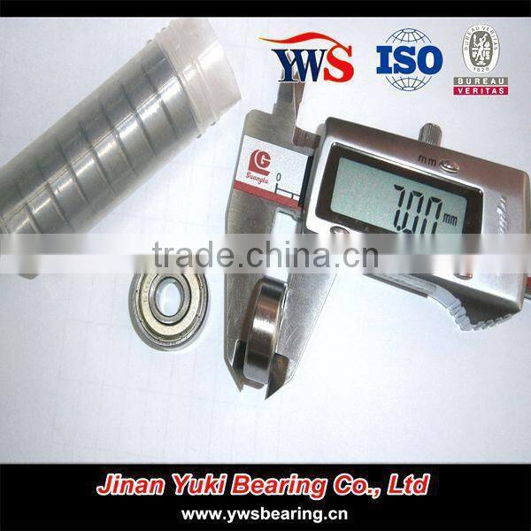 8x22x7 skateboard accessories bearing 608zz abec-3