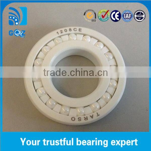 1208 Zirconium Dioxide Full Ceramic Self-aligning Ball Bearing Factory