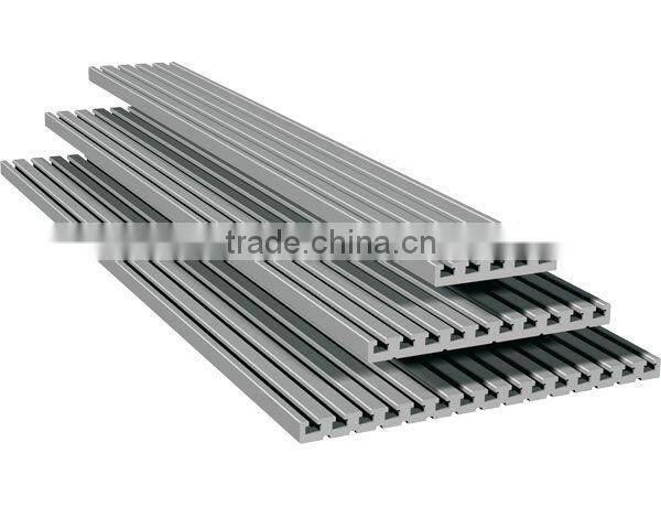 Industry aluminium extruded profile processable
