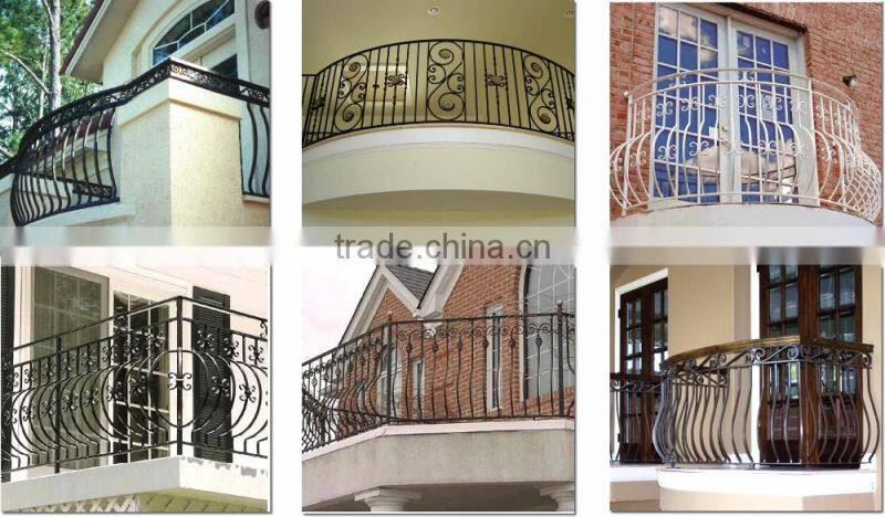 factory manufacture hot sell metal window residential Balcony fence
