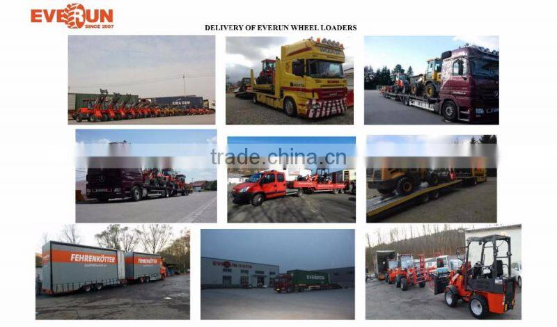 EVERUN brand CE EPA 4 approved 1.6 ton WHEEL LOADER
