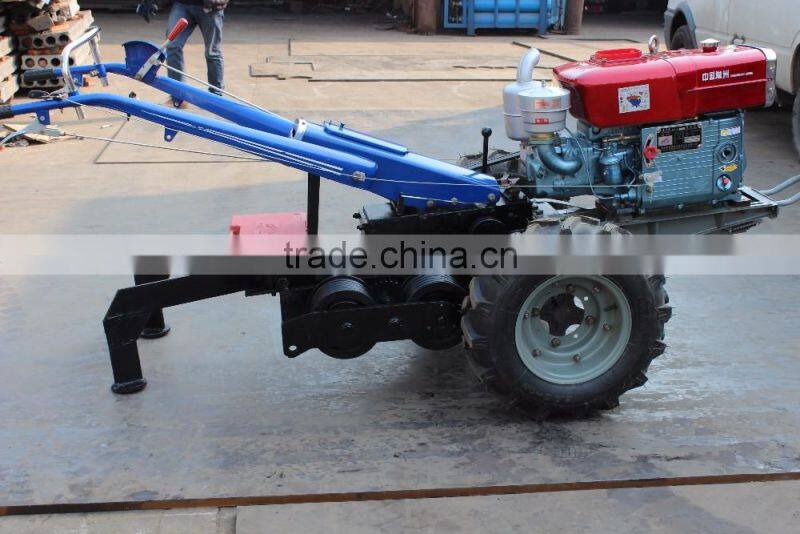 5T Double drum hand tractor winch/walking tractor winch/tractor machine