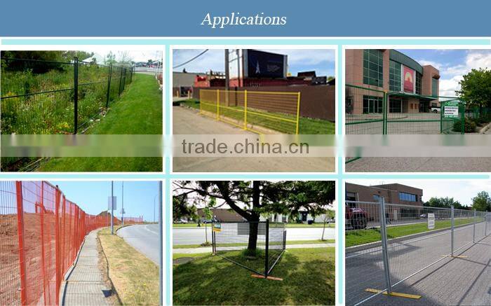 Canada welded temporary fence welded wire fence panel