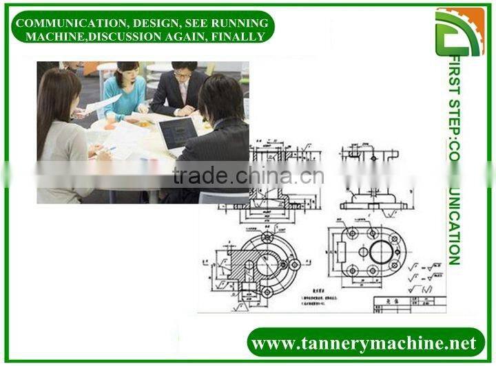 Working size 1500mm wet buffing machine