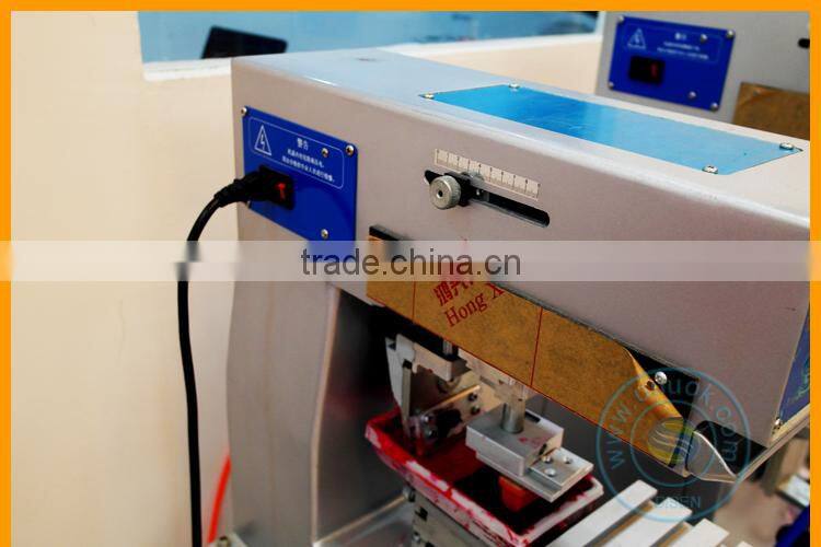 High speed single color pad printer