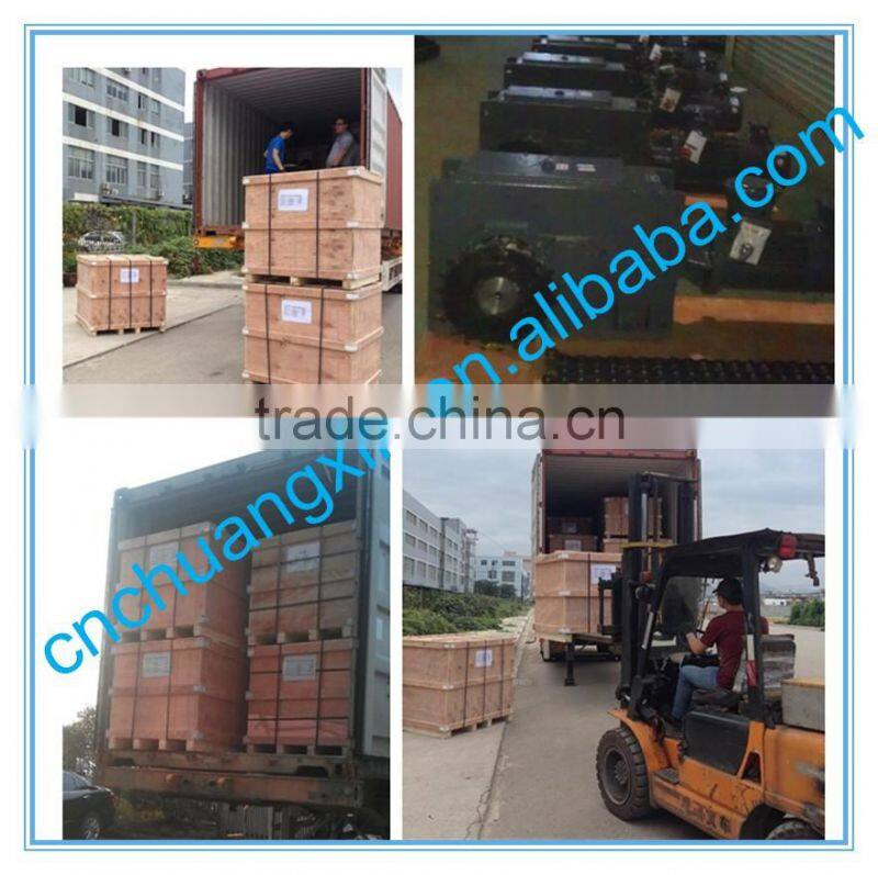 R series helical gear motor