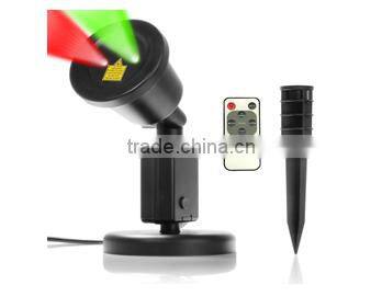 Red green outdoor star sky twinkling laser projector christmas light