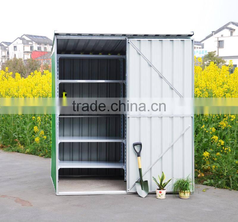 2016 new design 8ft*6ft home&garden used steel garden shed