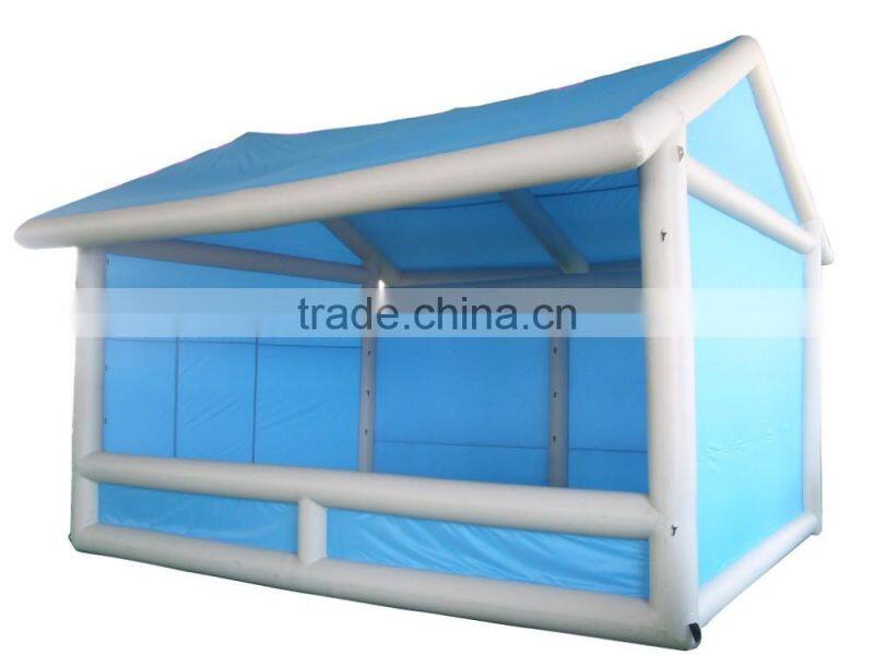 Long Serve life large inflatable spray booth tent, inflatable movable store
