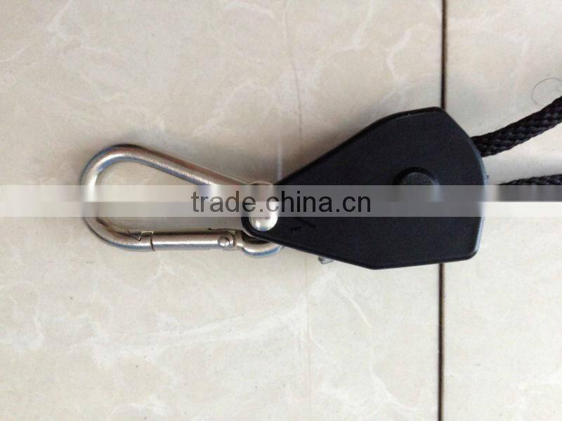 Pulley Hanger Rope Hanger Light Fixture Hangers/fixing rope for bike / rope with hook