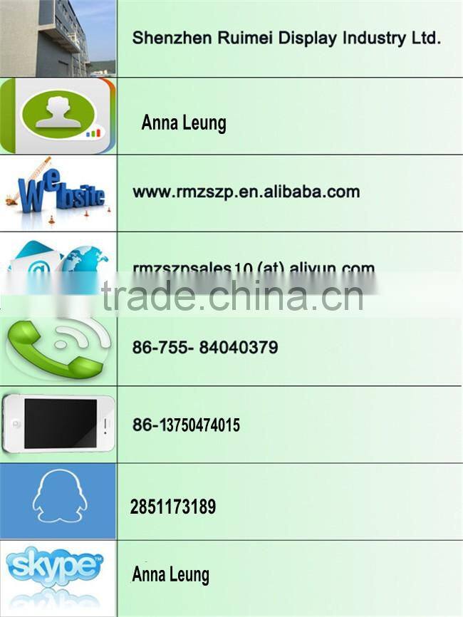 White 4 Sided Metal Floor Display Wall Spinner Rack