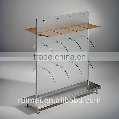 Multi-layer clothing store display design