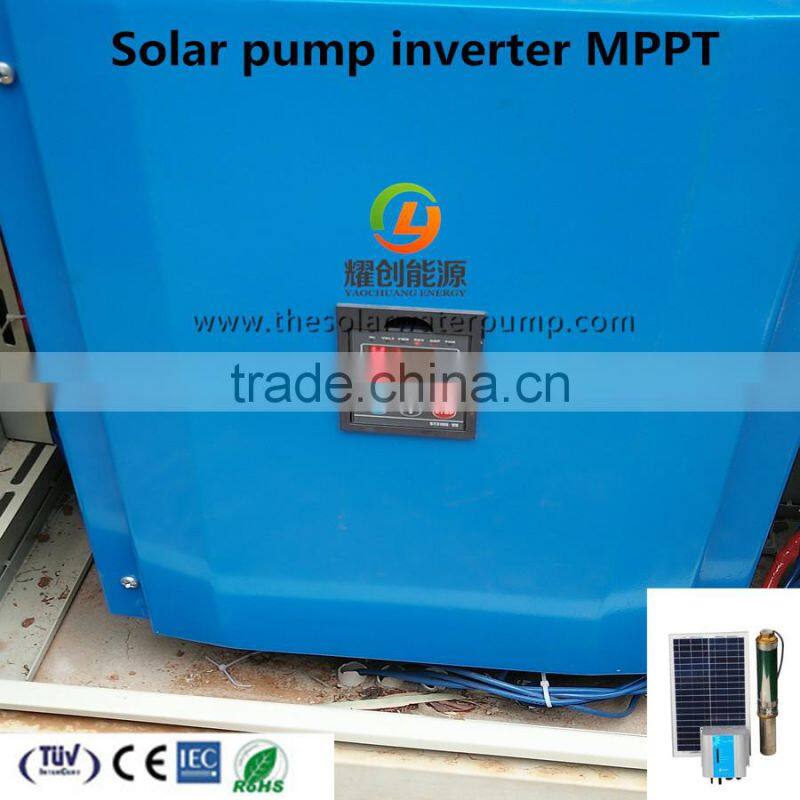 solar water pump controller ac single/three phase inverter solar pool pump inverter DC to AC