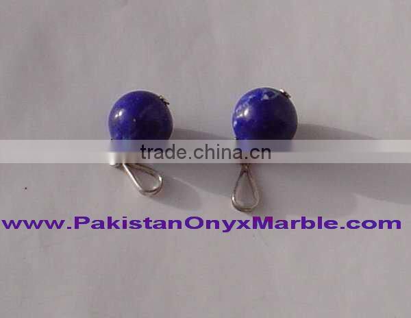 Natural Stone STERLING SILVER PENDANTS LAPIS LAZULI JEWELRY