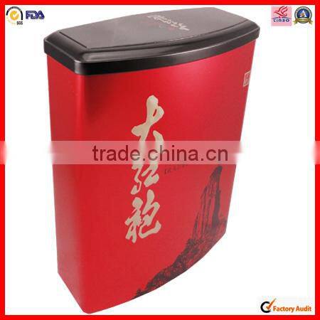 rectangle air tight cheap gift box tin for coffee