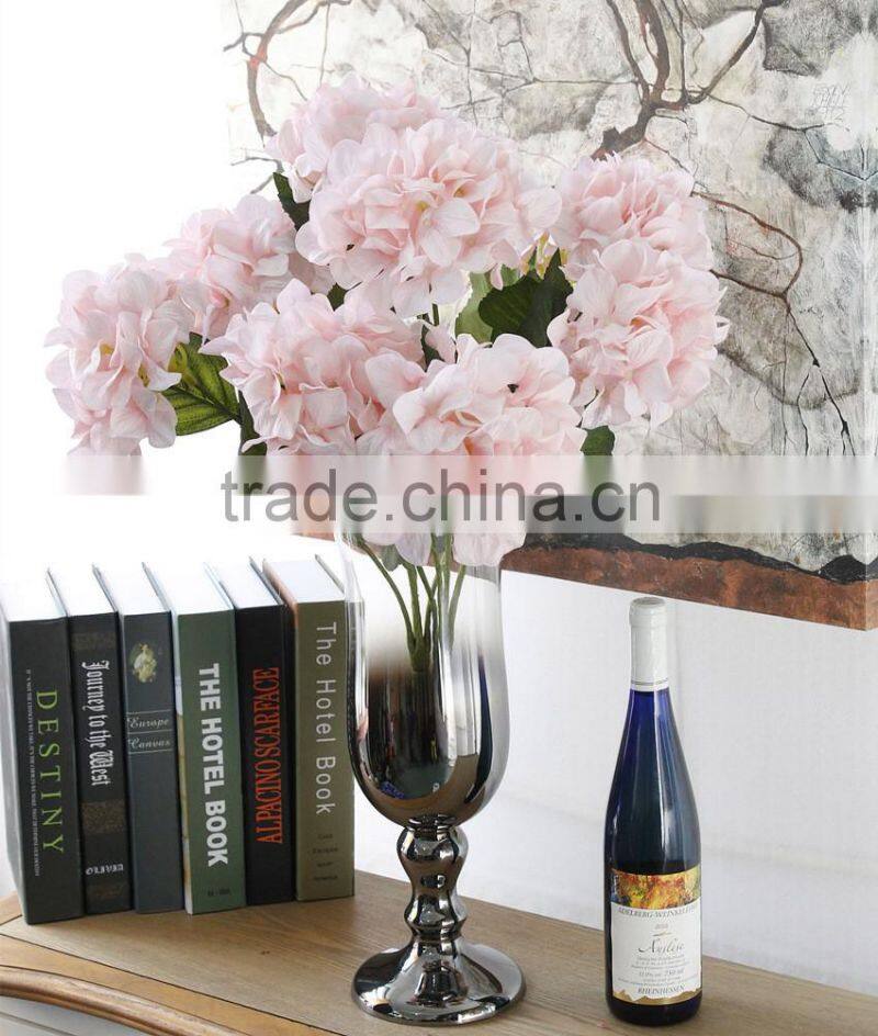 Wholesale artificial silk Hydrangea wedding decoration flowers